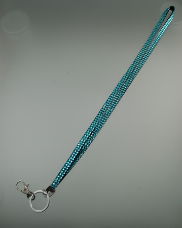 Cliphanger Lanyard Bling Teal